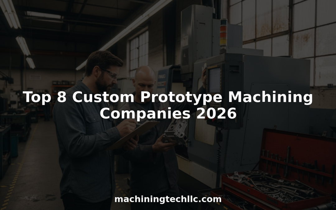 Top 8 Custom Prototype Machining Companies 2026
