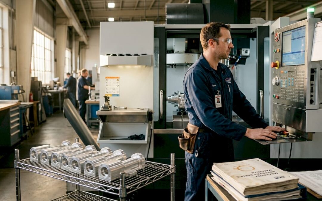 CNC automation aerospace manufacturing advantages 2026