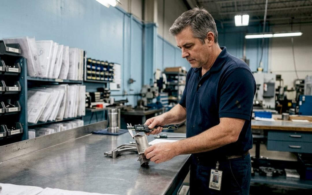 How to verify machined part quality: methods for aerospace OEMs