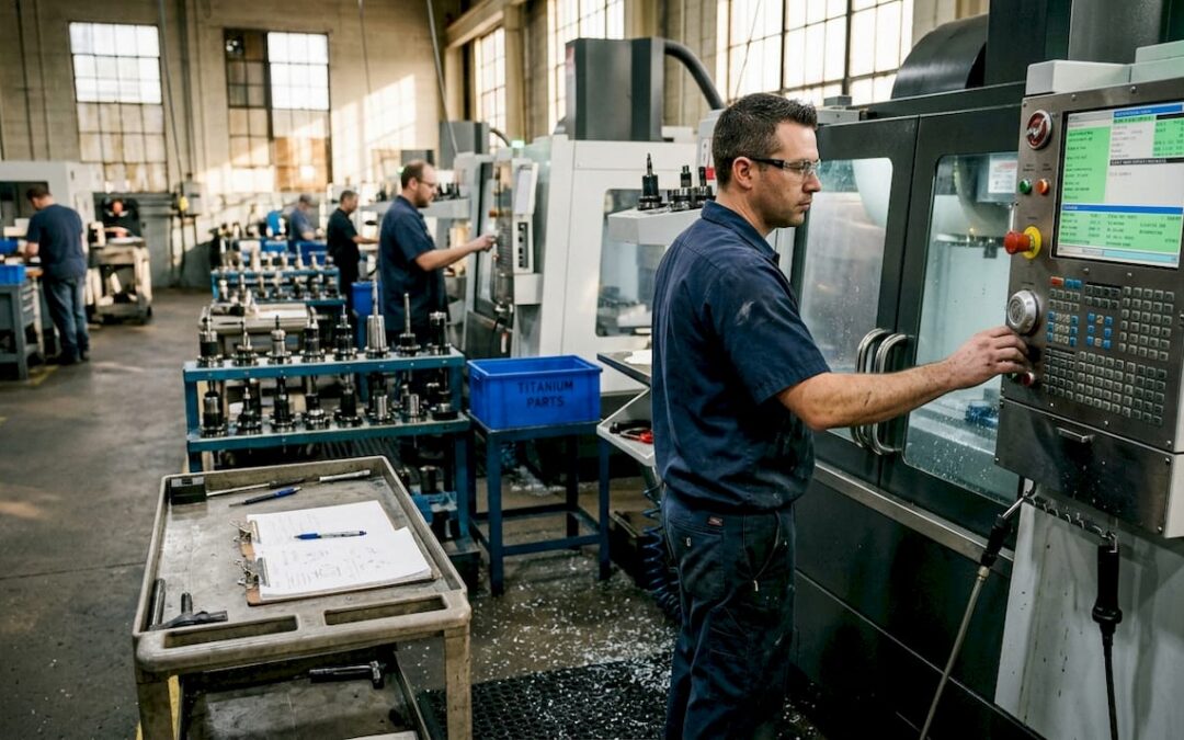 Optimize high-volume machining workflow: aerospace precision