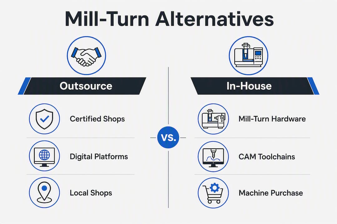 Infographic showing mill-turn alternatives comparison